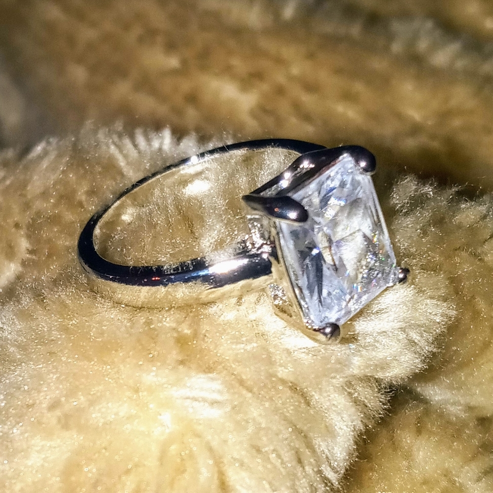 Classic Princess Cut 925S Ring